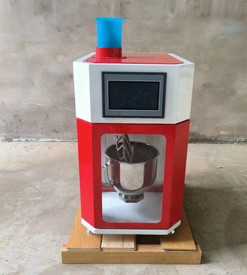 Automatic Cement Mortar Mixer For Concrete Strength Test Stainless Mixing Blade 5L Pot