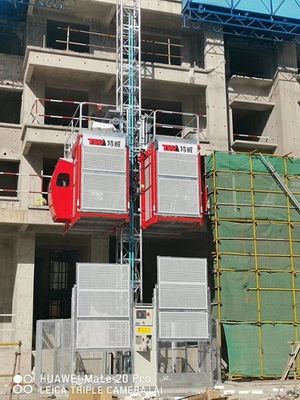 63m/Min Building Construction Hoist/middle speed construction hoit with busbar/Green Environmental Elevator