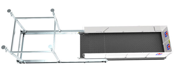 Construction Sites 2200mm Fixed Loading Platform With Compact Outboard