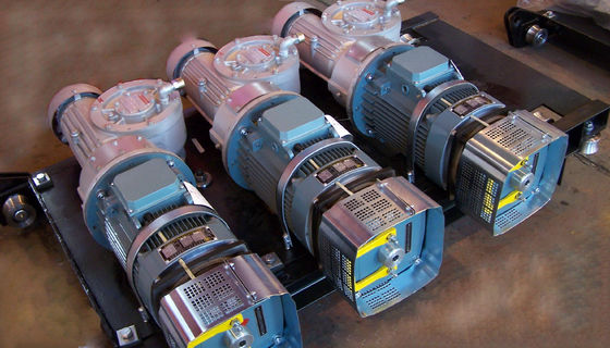 IP44 Electric Motor Gearbox , 50Hz 3 Phase AC Induction Motor