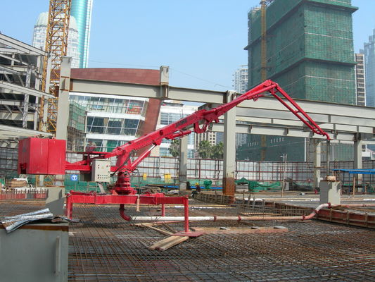 Flexible 12m Manual Concrete Placing Boom Compact Structure