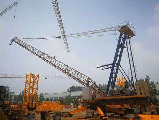 Good price Frequency Control 30m Jib Derrick Crane , 440V for Dismantling Inncer Climbing Construction Crane online