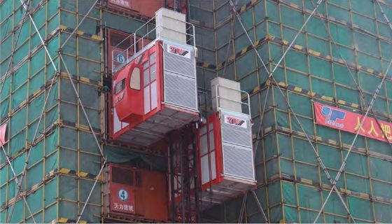63m/Min Building Construction Hoist