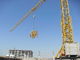 Fixed Type 10ton Construction Site Crane , 45m/Min Luffing Tower Crane
