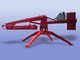 Lightweight 15meters Working Mobile Concrete Placing Boom HGY-15