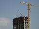Stationary 5.5kw 17m Spider Boom Concrete Pump For Tower Crane