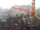 Inner Climbing Fixed 24m Spider Concrete Placing Boom For Construction Tower
