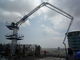 Stationary 5.5kw 17m Spider Boom Concrete Pump For Tower Crane