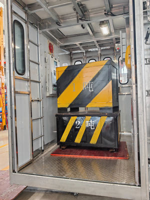 Good price Explosion Proof Material & Passenger Hoist For Refineries, Gas Station And Chemical Plants With Floor Landing Gates online