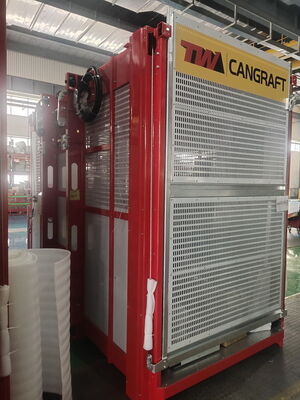 Good price Building site rack and pinion construction hoist, 110kw, 300m lifting height, hot dip galvanized, 300m rack and pinion hoist, online