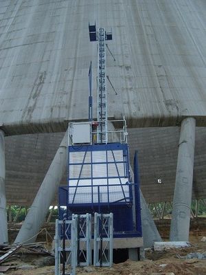 1600kg 37kw Construction Site Hoist With 18 Passenger SC160