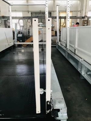 2.8m Width Retractable Loading Platform For Construction Sites Tower Crane
