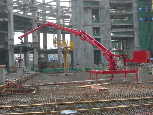 Good price R Shaped Concrete Pump 17M Mobile Placing Boom CE Certification online