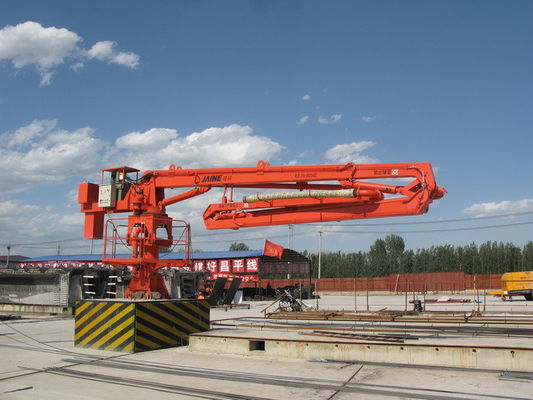 Good price Horizontal Concrete Boom Pump , 11kw Hydraulic Placing Boom online