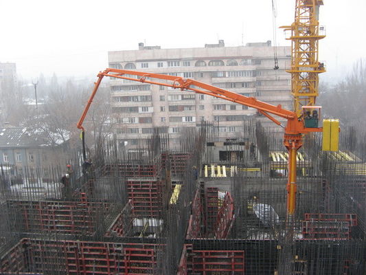 Good price Hydraulic 28m Concrete Pump Placing Boom Automatically For Building online