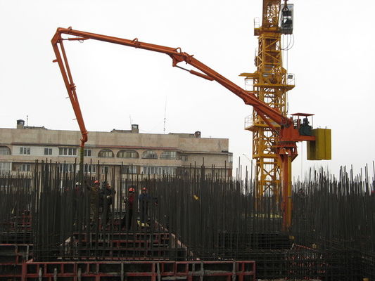 Good price HGY-32 18KW 32m Self Climbing Concrete Placing Boom With Remote Control online