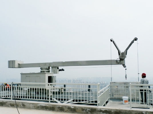 Good price 500m Height Building Maintenance Unit With 300kg Aluminium Gondola Permanently Installed On Building Top online