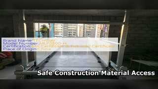 Crane Loading Deck  Ton Safe Construction Access